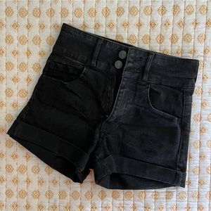 Forever 21 High Rise Black Shorts